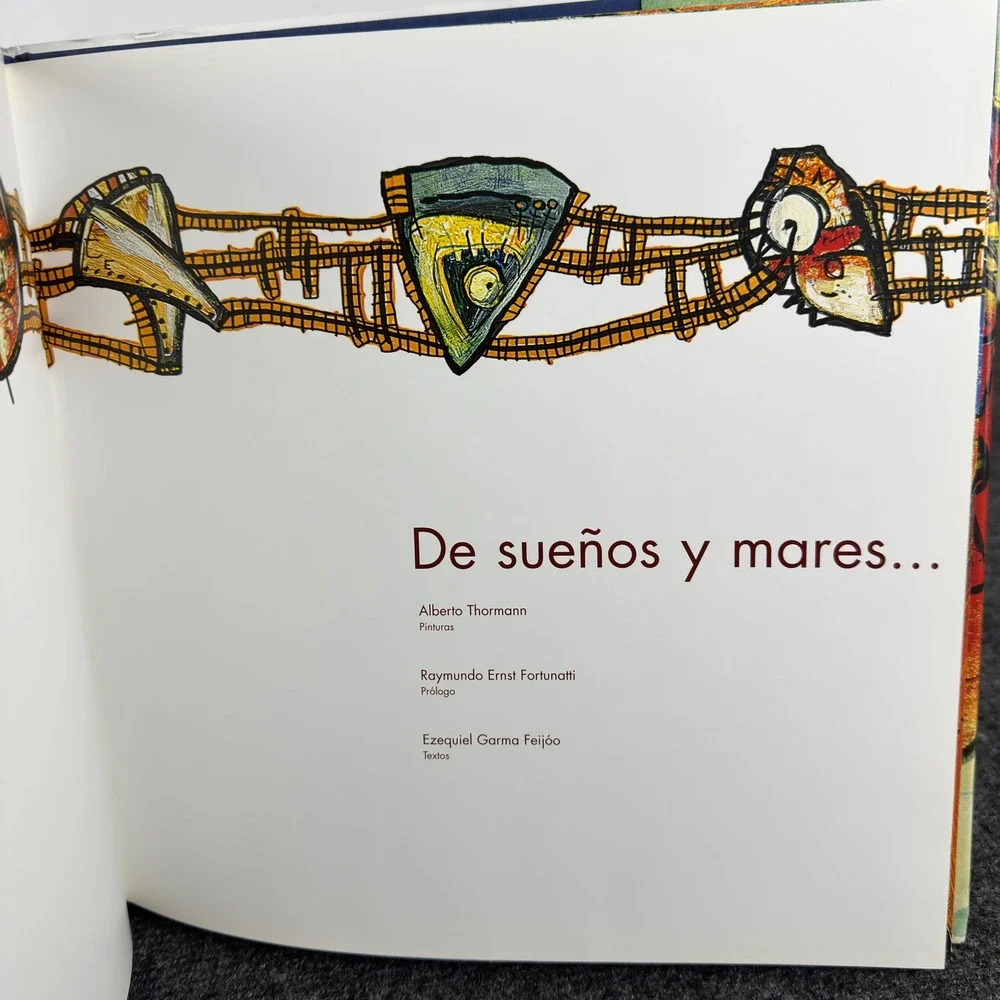 Alberto Thormann De Sueños y Mares Art Book‎ 2002 Buenos Aires Argentina